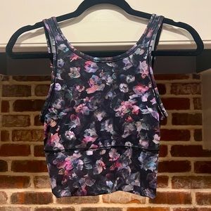 lululemon Floral Sports Bra size 4
